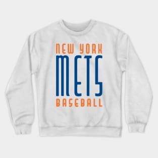 NY METS Baseball Crewneck Sweatshirt